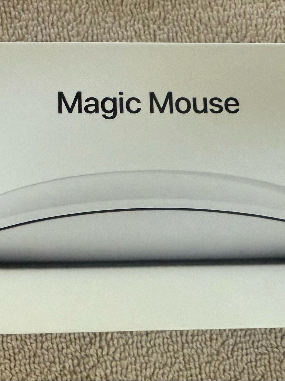 Apple Magic Mouse — White Surface